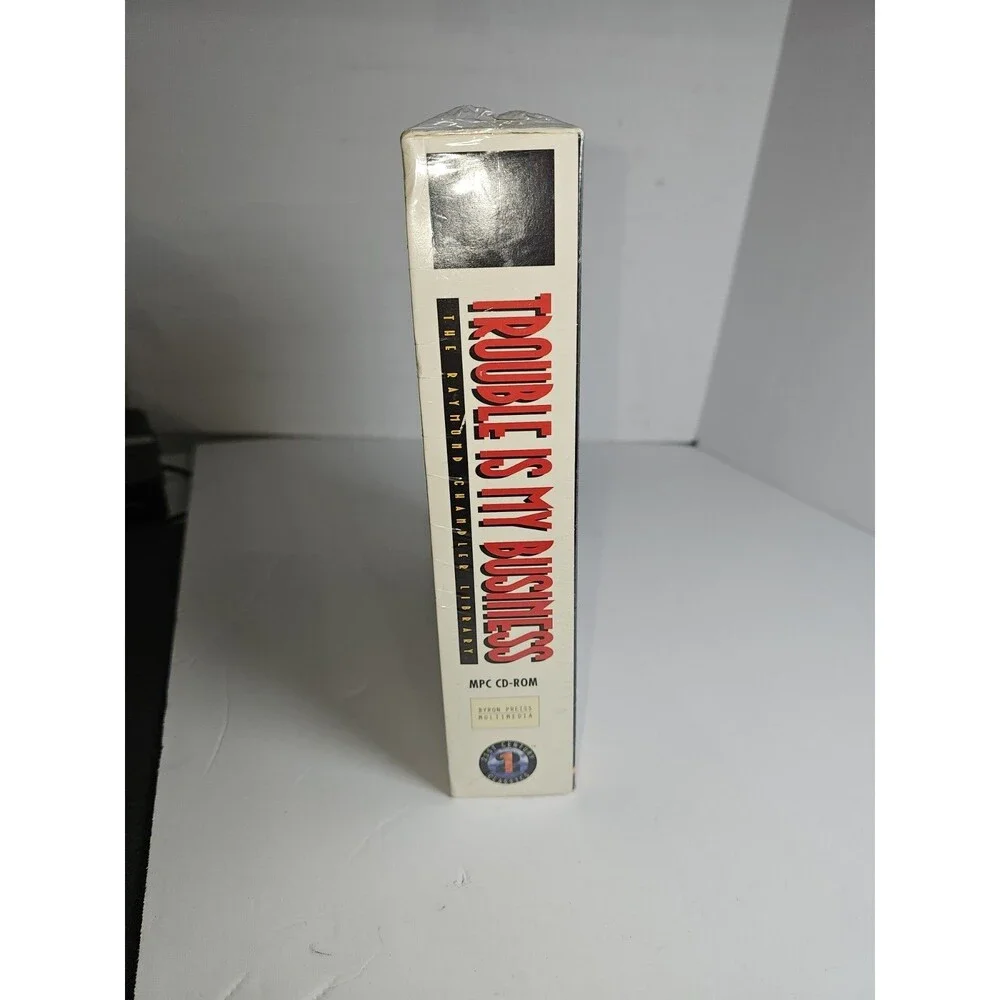Vintage Raymond Chandler Gaming Pack PC RPG 1994 Trouble Is My Business